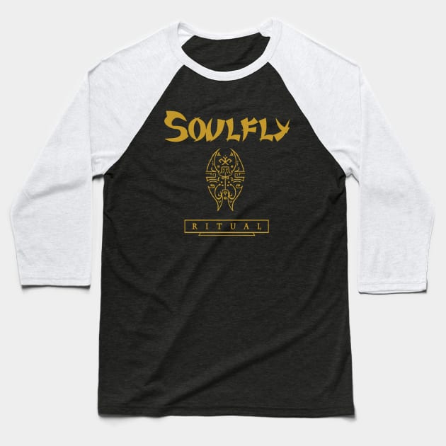 soulfly ritual Baseball T-Shirt by CoconutSportsCo